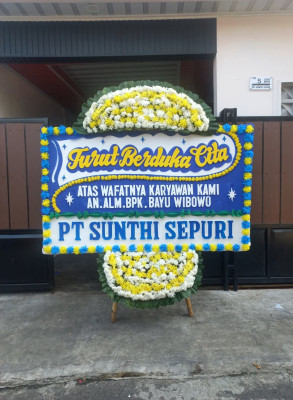 Papan Bunga Duka di Enggano